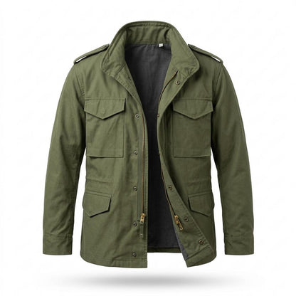 Mens Outlet House - Lakar | Stand-Collar Multi-Pocket Jacket Men