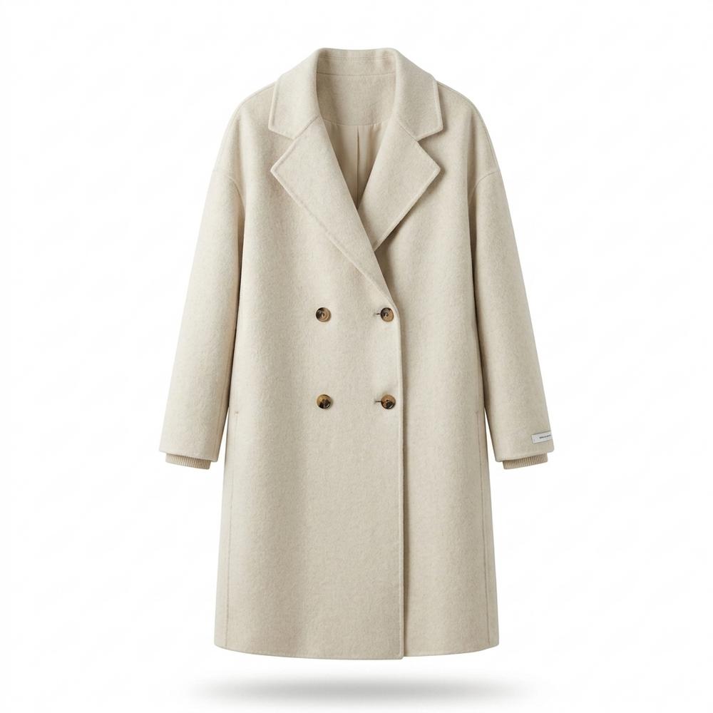 Mens Outlet House - Lover | Double-Breasted Wool Coat Women