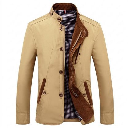 Mens Outlet House - Zeven | Lined Corduroy-Trimmed Jacket Men