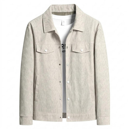 Mens Outlet House - Matir | Textured Button-Front Jacket Men