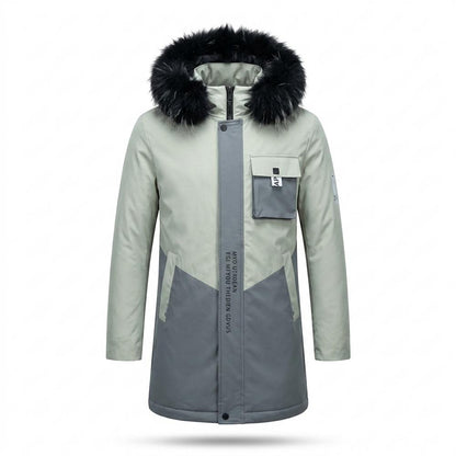 Mens Outlet House - Lakot | Lined Two-Tone Coat Men