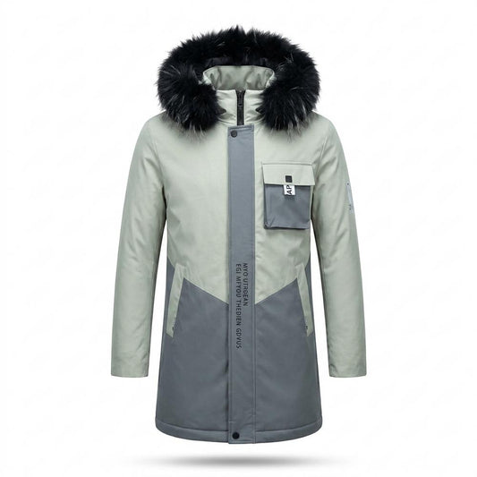 Mens Outlet House - Lakot | Lined Two-Tone Coat Men