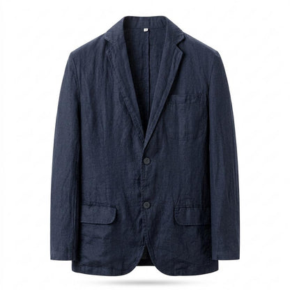 Mens Outlet House - Sidok | Linen-Blend Unlined Blazer Men