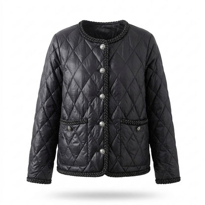 Mens Outlet House - Samer | Quilted Collarless Jacket Women
