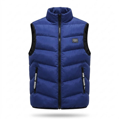Mens Outlet House - Lorev | Quilted Zip-Up Vest Men