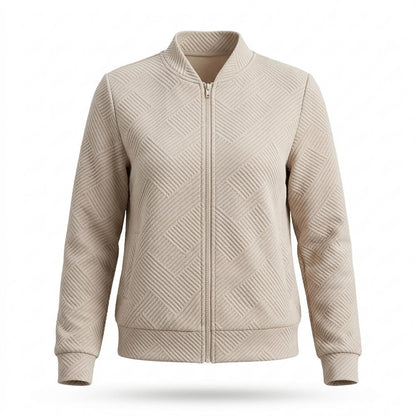 Mens Outlet House - Laral | Textured Zip-Up Jacket Women