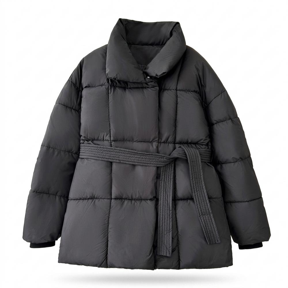 Mens Outlet House - Memen | Quilted Belted Coat Women