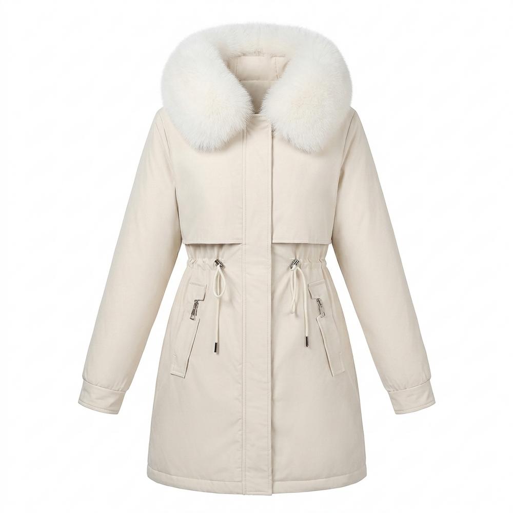 Mens Outlet House - Zaven | Padded Cinch-Waist Coat Women