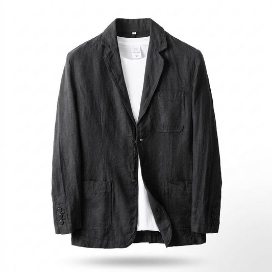 Mens Outlet House - Mivar | Linen Unstructured Blazer Men