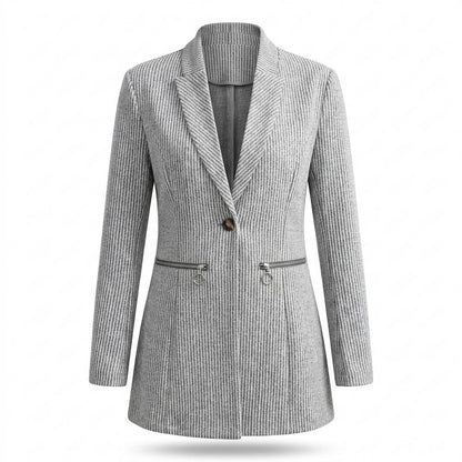 Mens Outlet House - Yoran | Striped Tailored Blazer Women
