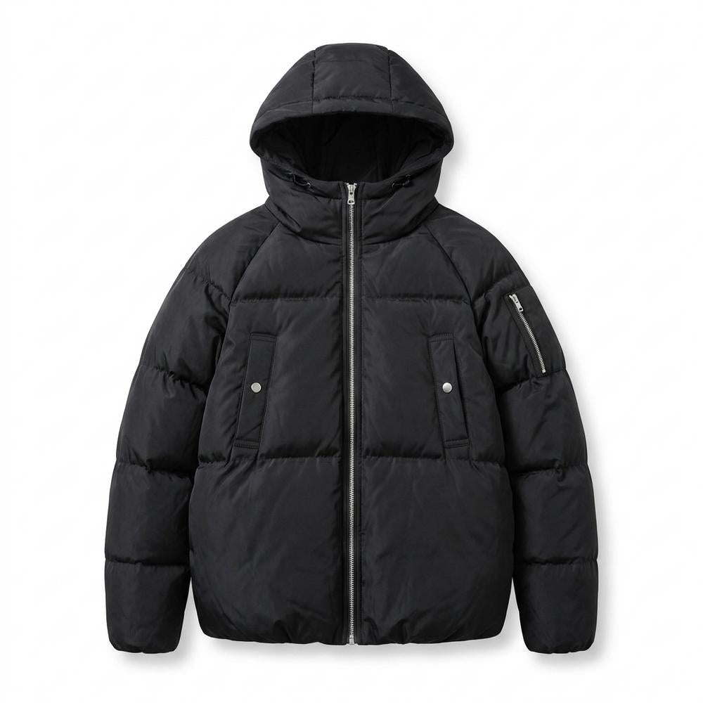 Mens Outlet House - Selar | Quilted Hooded Jacket Unisex
