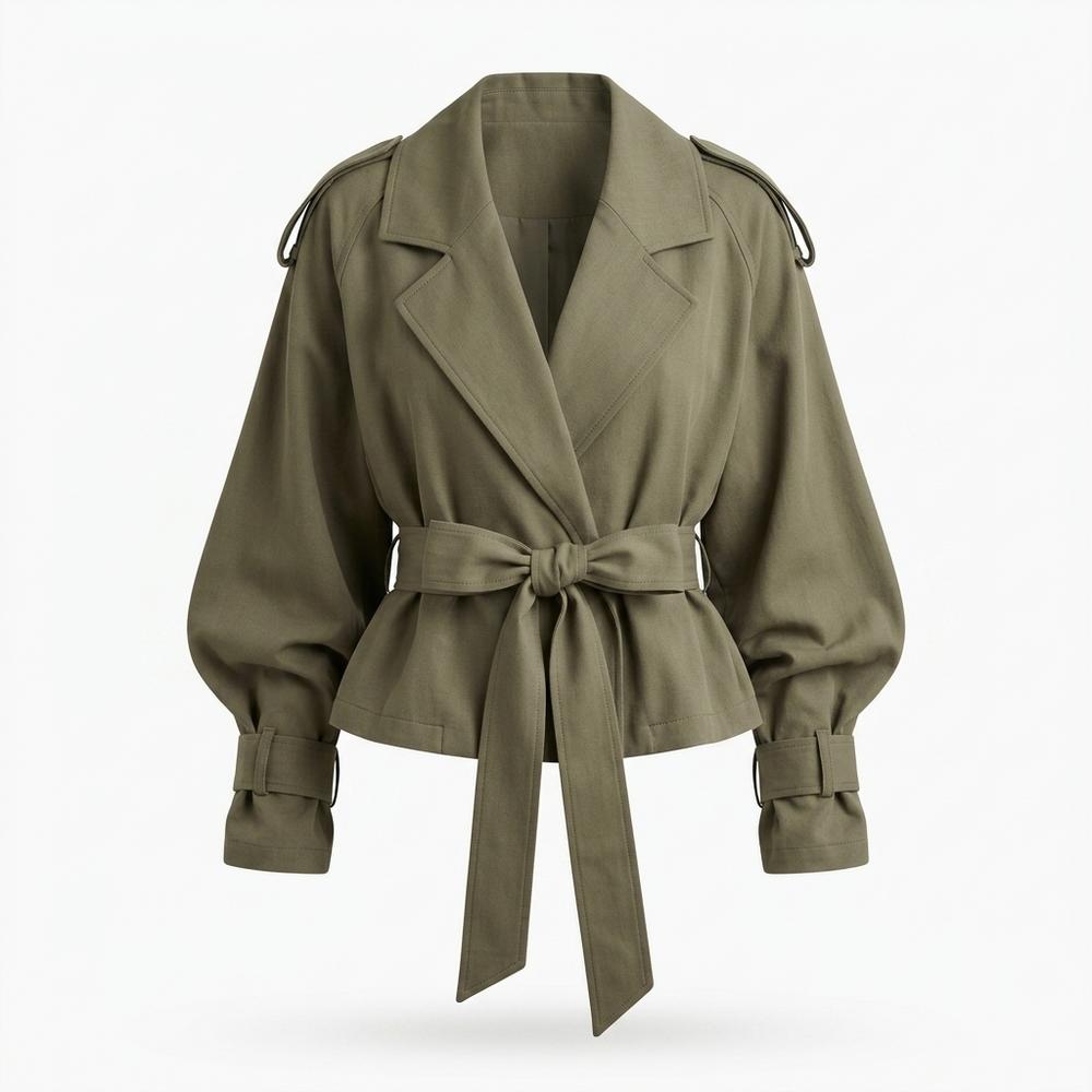 Mens Outlet House - Milin | Belted Wrap Jacket Women