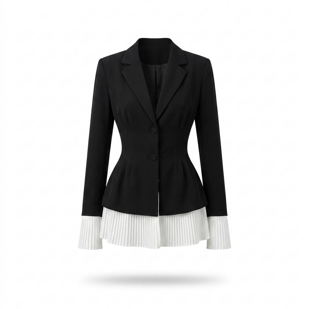 Mens Outlet House - Arral | Tailored Pleated Blazer Women