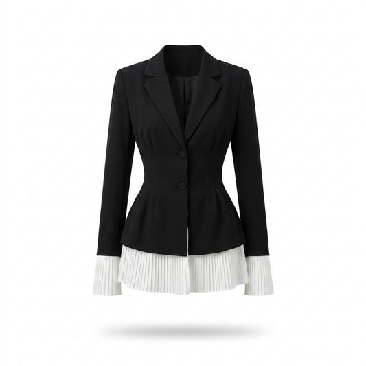 Mens Outlet House - Arral | Tailored Pleated Blazer Women