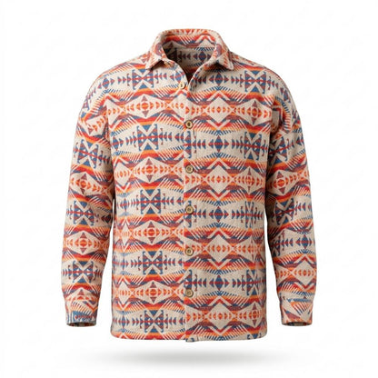 Mens Outlet House - Arrel | Patterned Textured Shirt Men