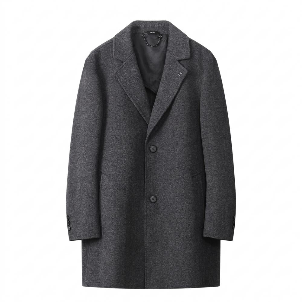 Mens Outlet House - Nikar | Single-Breasted Wool Coat Men