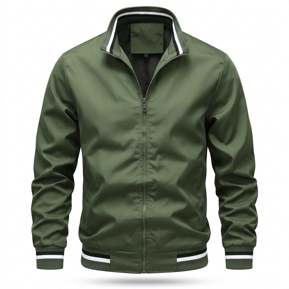 Mens Outlet House - Zezan | Zip-Up Striped Jacket Men