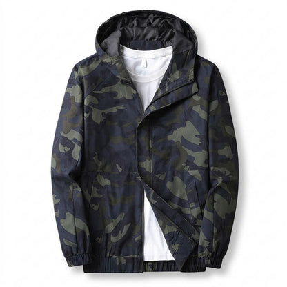 Mens Outlet House - Ralor | Hooded Camouflage Jacket Men