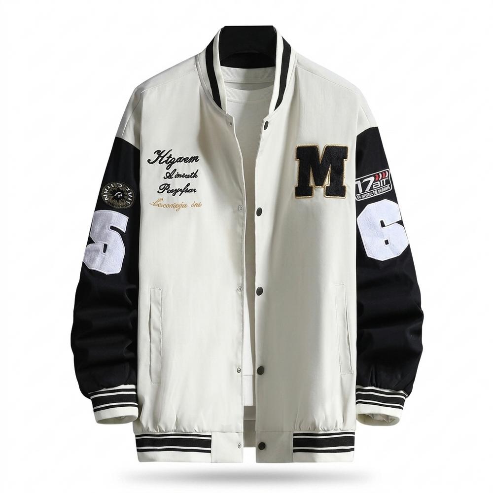 Mens Outlet House - Armar | Two-Tone Embroidered Jacket Unisex