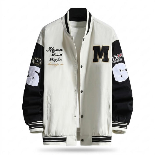 Mens Outlet House - Armar | Two-Tone Embroidered Jacket Unisex