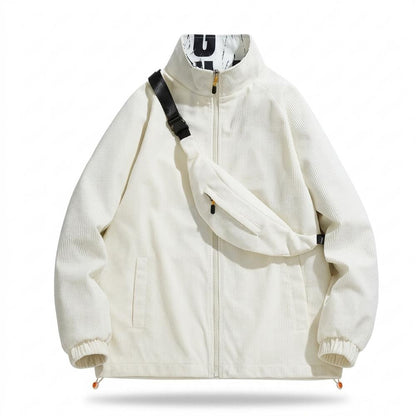 Mens Outlet House - Nomel | Corduroy Zip-Up Jacket Unisex
