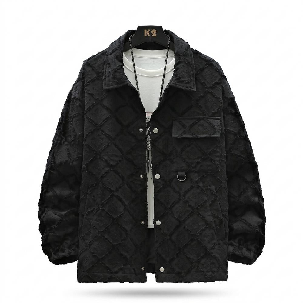 Mens Outlet House - Lidol | Textured Quilted Jacket Men