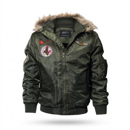 Mens Outlet House - Camin | Padded Hooded Jacket Men