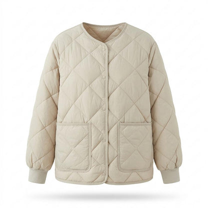 Mens Outlet House - Kemin | Quilted Collarless Jacket Women