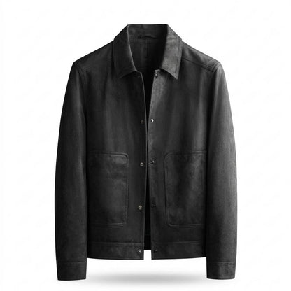 Mens Outlet House - Cadar | Suede Button-Front Jacket Men