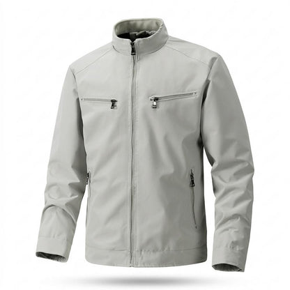 Mens Outlet House - Yotak | Zip-Up Stand-Collar Jacket Men