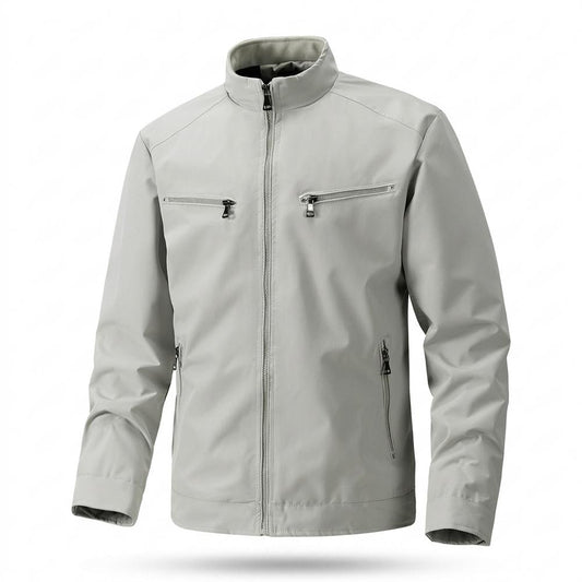 Mens Outlet House - Yotak | Zip-Up Stand-Collar Jacket Men