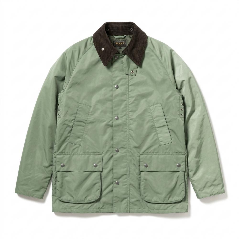 Mens Outlet House - Yolen | Corduroy-Collar Button-Up Jacket Men