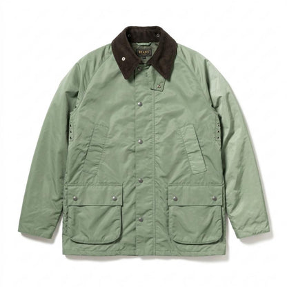 Mens Outlet House - Yolen | Corduroy-Collar Button-Up Jacket Men