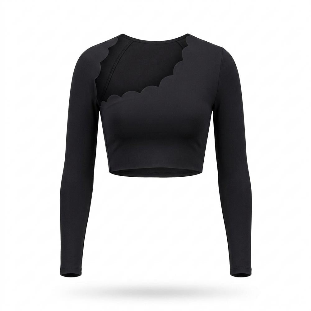 Mens Outlet House - Momas | Asymmetrical Scalloped Top Women