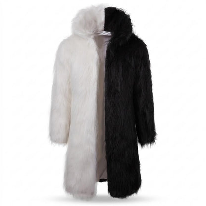 Mens Outlet House - Nilin | Two-Tone Hooded Coat Unisex