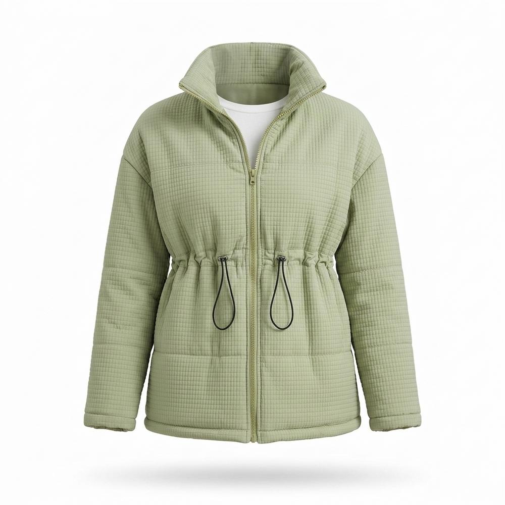 Mens Outlet House - Zesev | Quilted Drawstring Jacket Women