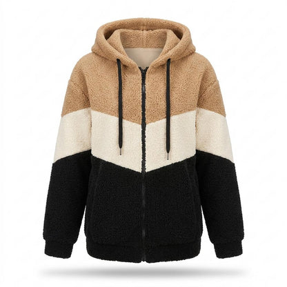 Mens Outlet House - Lusar | Color-Block Fleece Jacket Women