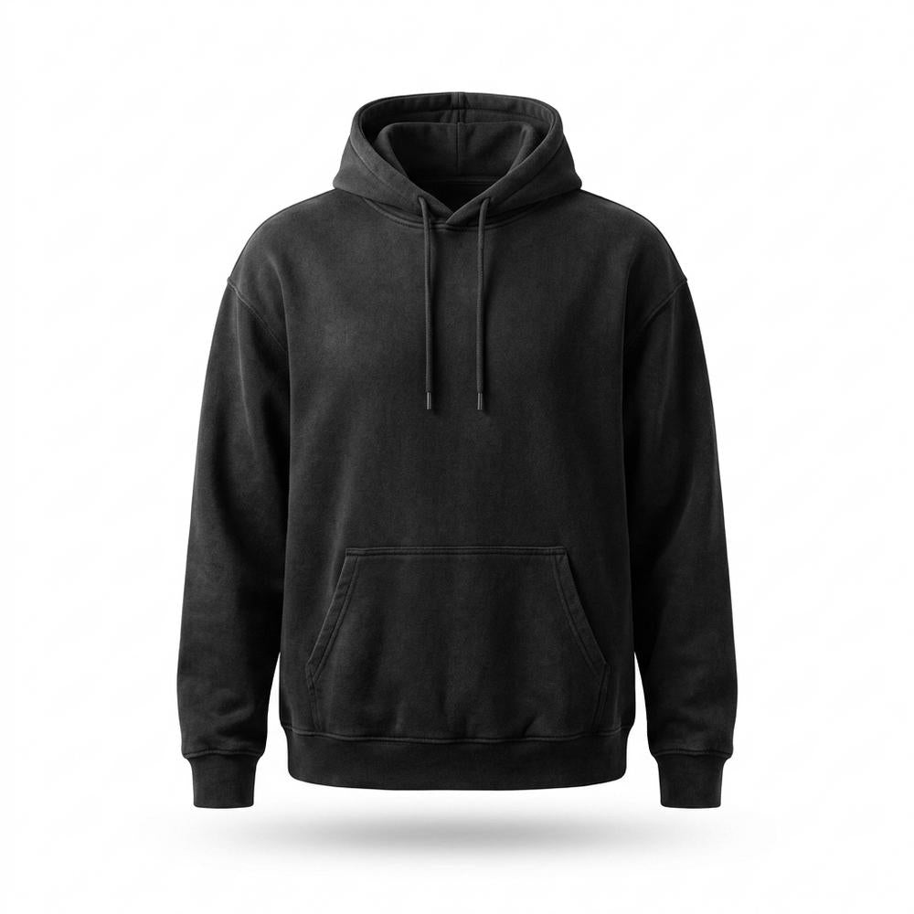 Mens Outlet House - Kasel | Vintage Wash Relaxed Fit Hoodie Unisex