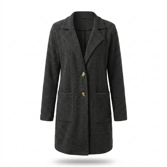 Mens Outlet House - Dolet | Textured Buttoned Coat Women