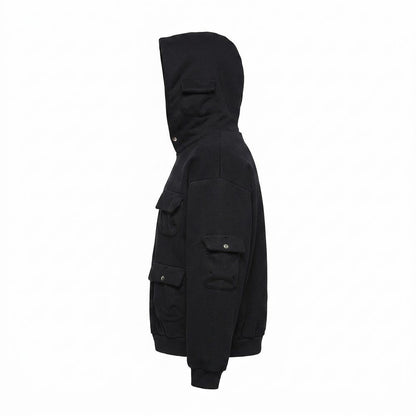Mens Outlet House - Calen | Oversized Multi-Pocket Hoodie Unisex