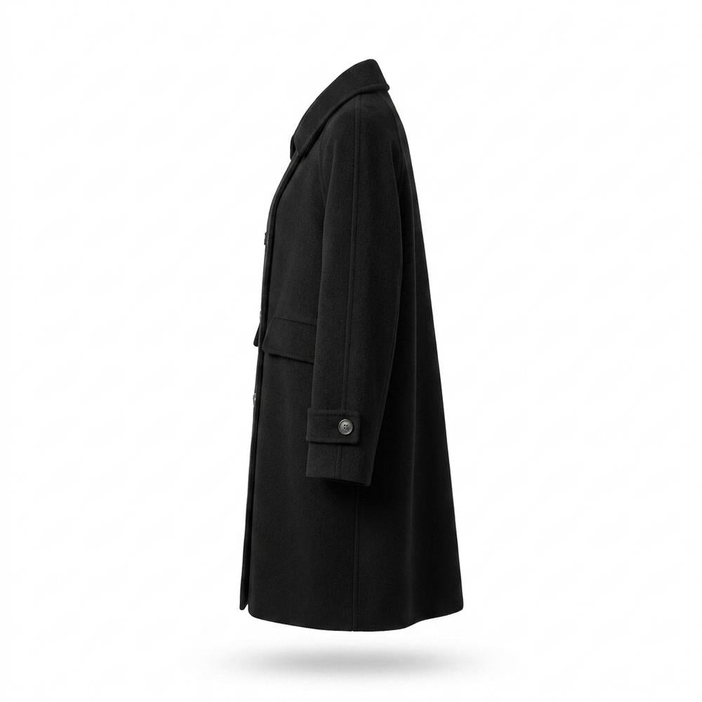 Mens Outlet House - Migim | Double-Breasted Mid-Length Coat Women