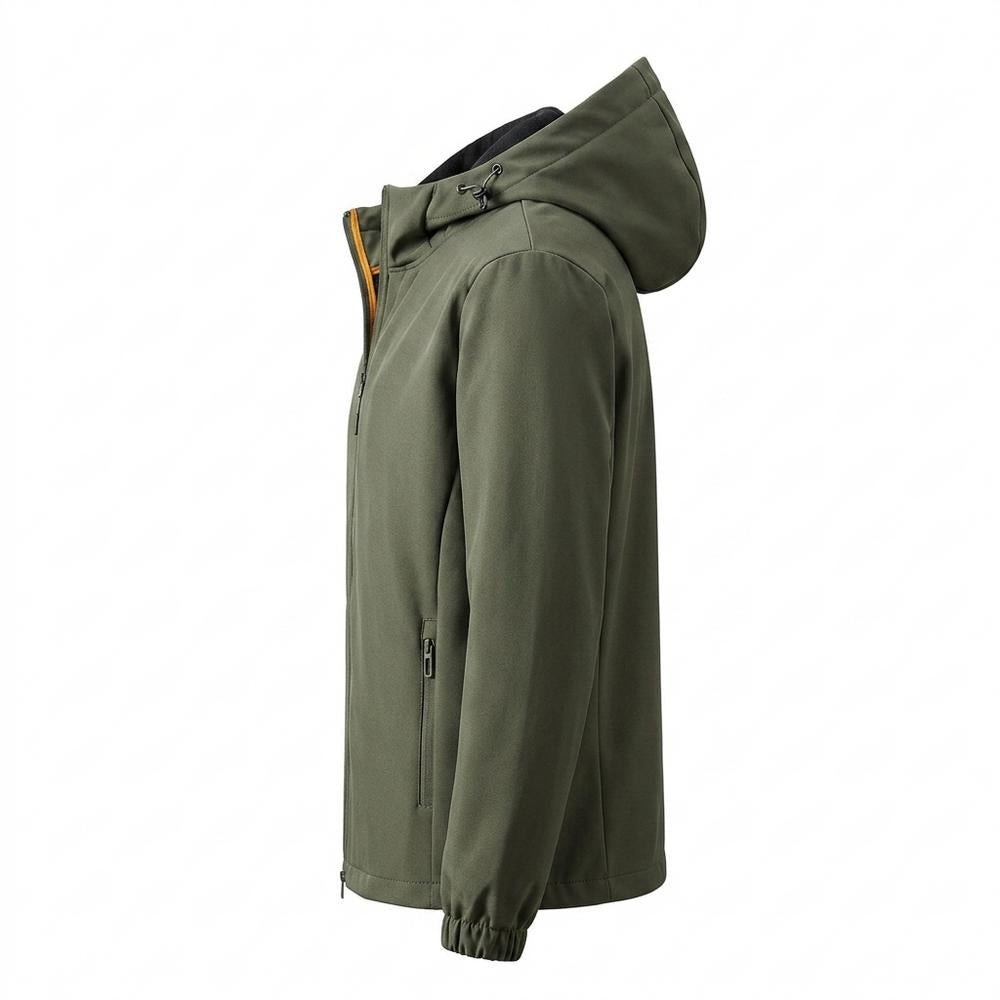 Mens Outlet House - Rihuk | Hooded Fleece-Lined Jacket Men