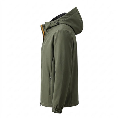 Mens Outlet House - Rihuk | Hooded Fleece-Lined Jacket Men