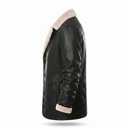 Mens Outlet House - Daver | Fleece-Lined Button-Front Jacket Men