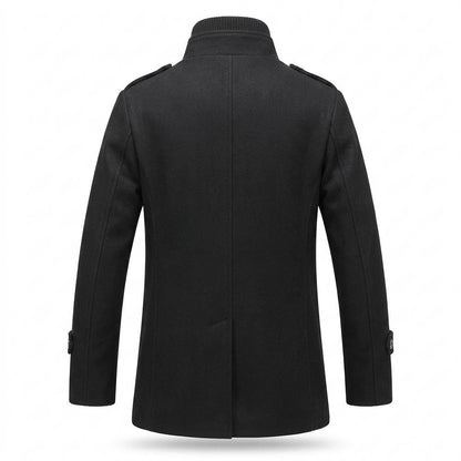Mens Outlet House - Lamel | Wool-Blend Single-Breasted Coat Men