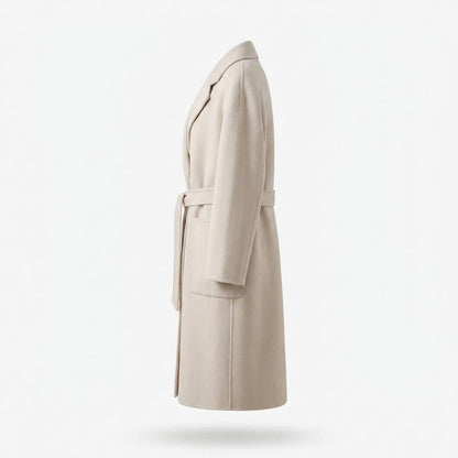 Mens Outlet House - Visik | Belted Woolen Coat Women