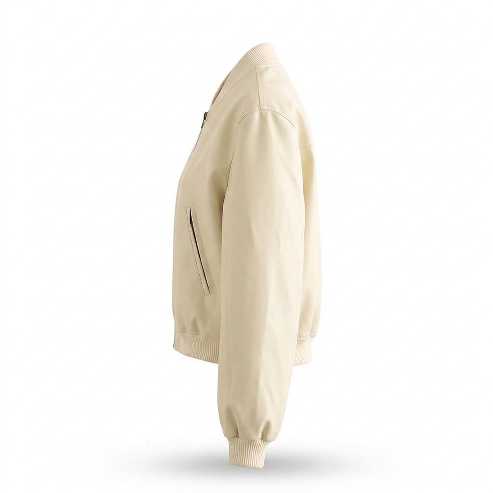 Mens Outlet House - Yiwed | Faux Leather Zip-Up Jacket Women