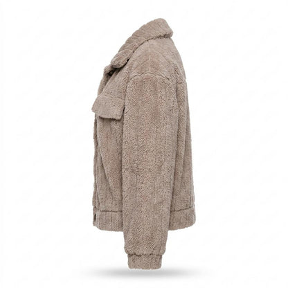 Mens Outlet House - Noron | Fleece Button-Front Jacket Women
