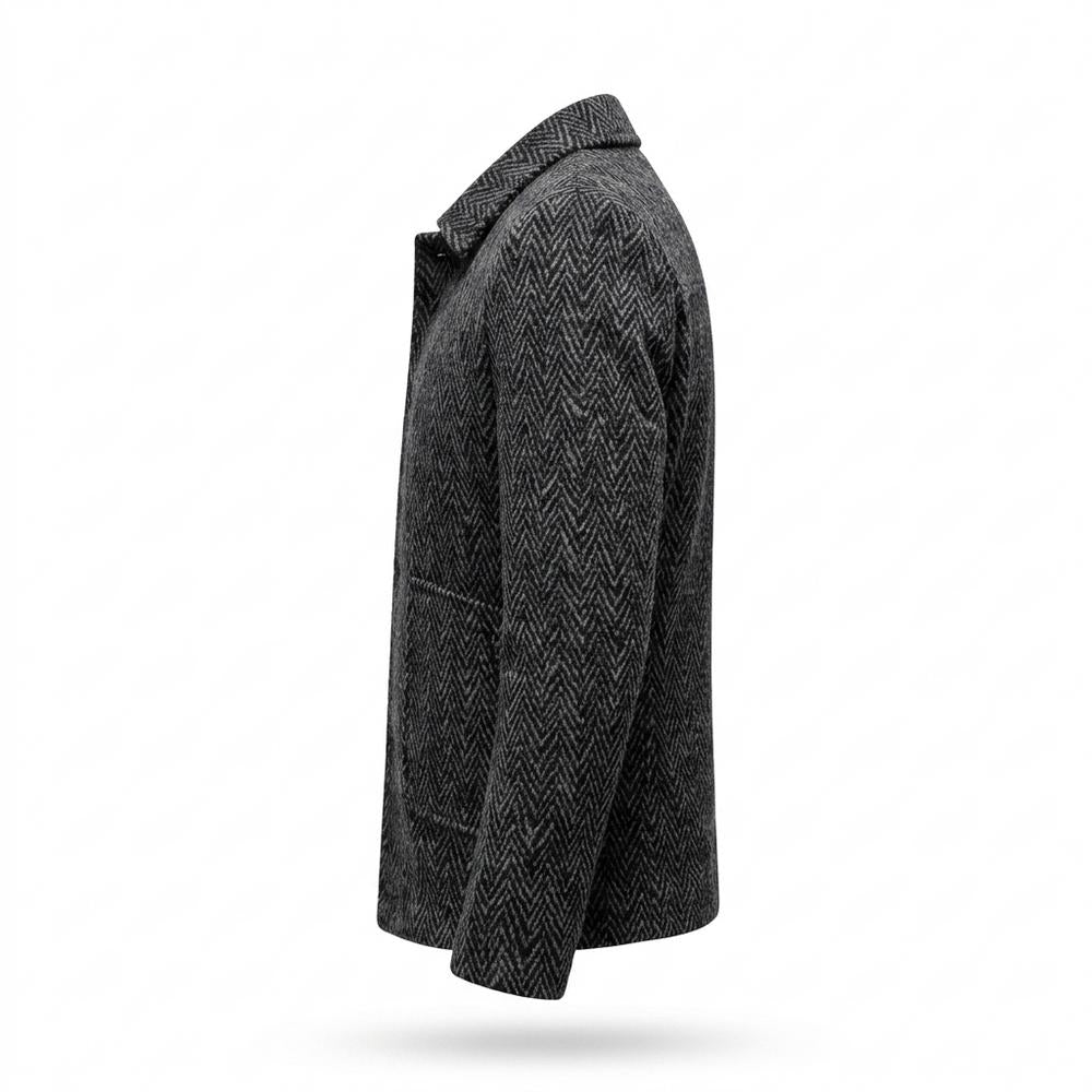 Mens Outlet House - Nubas | Herringbone Lined Jacket Men