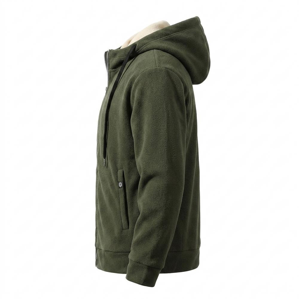 Mens Outlet House - Nisol | Sherpa-Lined Zip-Up Jacket Unisex